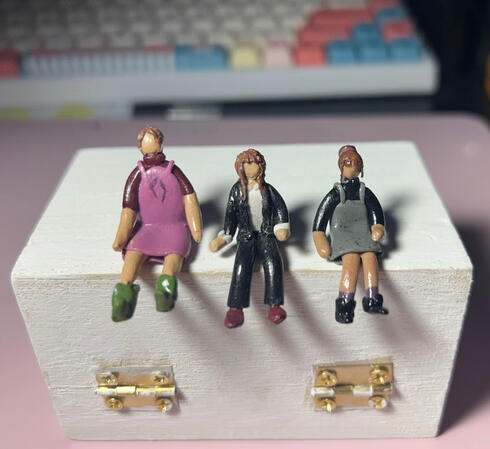 3 Versions of Tiny Emily (oldest to newest)