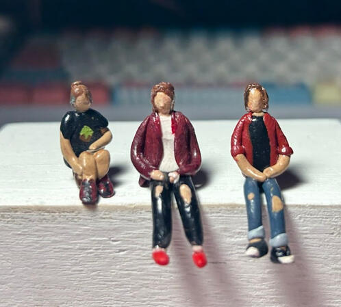 3 Versions of Tiny Matt (oldest to newest)